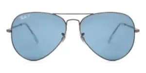 Ray-Ban Sunglasses RB3689 Aviator Metal II Polarized 004/S2