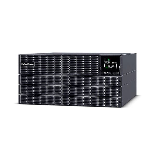 CyberPower CyberPower OLS6KERT5UM uninterruptible power supply (UPS) Double-conversion (Online) 6 kVA 6000 W 8 AC outlet(s) OLS6KERT5U