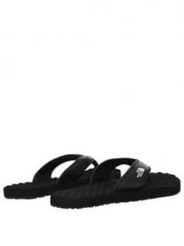 The North Face Base Camp Flip-Flop II - Black/White, Size 9, Men