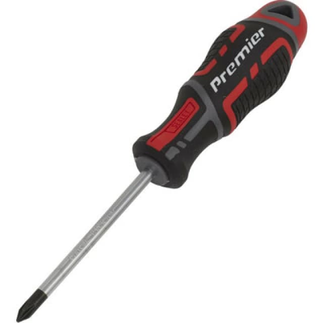 Loops PREMIUM Phillips 1 x 75mm Screwdriver - Ergonomic Soft Grip - Magnetic Tip Multi