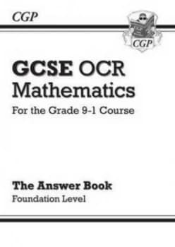 New Gcse Maths Ocr Answers for Workbook Foundation - for the Grade 9-1 Course Hardback