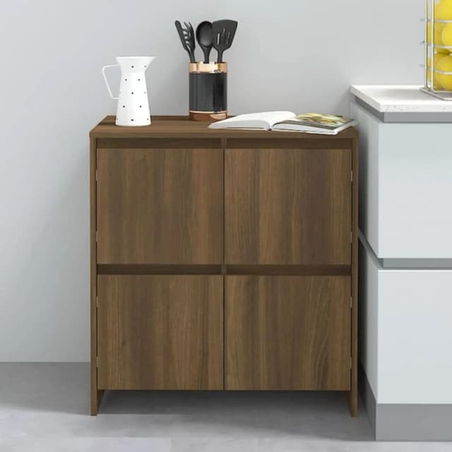 VIDAXL Sideboard Brown Oak 70x41x75cm Engineered Wood Vidaxl 8720286836972