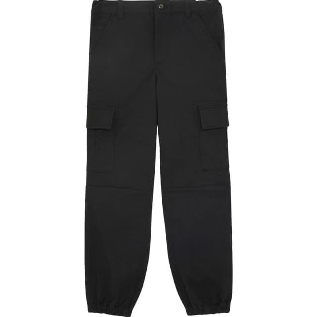 Lyle and Scott Kids Ripstop Cargo Trousers Z865 Jet Black male 8-9Y
