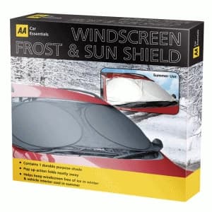 AA Windscreen Frost and Sun Shield