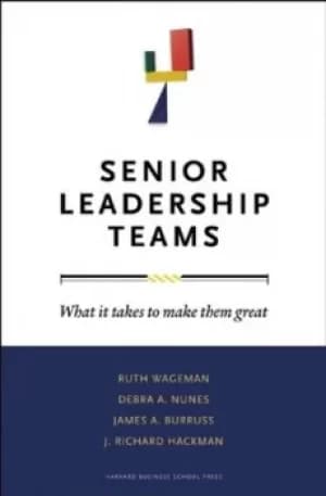Senior leadership teams by Ruth Wageman