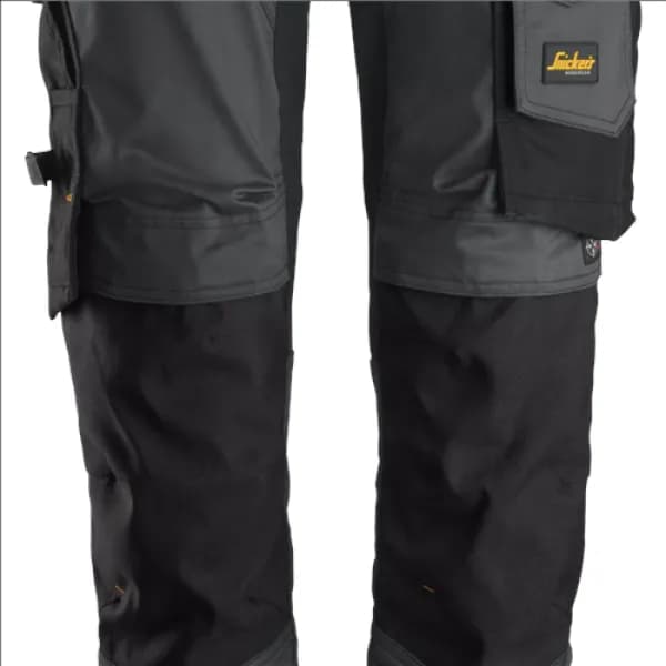 Snickers AllroundWork Stretch Trousers - Steel Grey/Black - 44