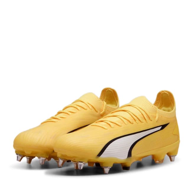 Puma Ultra Ultimate Multi/Soft Ground Football Boots - Yellow Yellow 6