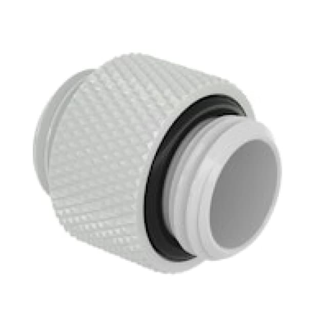 BarrowCH Adapter gerade G1/4 Zoll AG auf AG 10mm - weiß