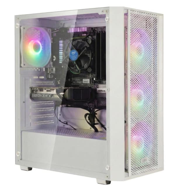 Entity Entity Ragnarok RTX 5060 Gaming PC - Intel Core i5-14400F 16GB 512GB SSD - White White unisex One Size