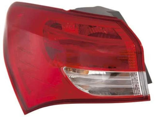 ALKAR 2211581 Rear light Outer section, without bulb holder, Left, PY21W Combination Rearlight (391)