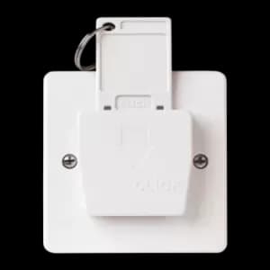 Click Scolmore Mode 20A Double Pole Keyfob Switch Polar White - CMA620