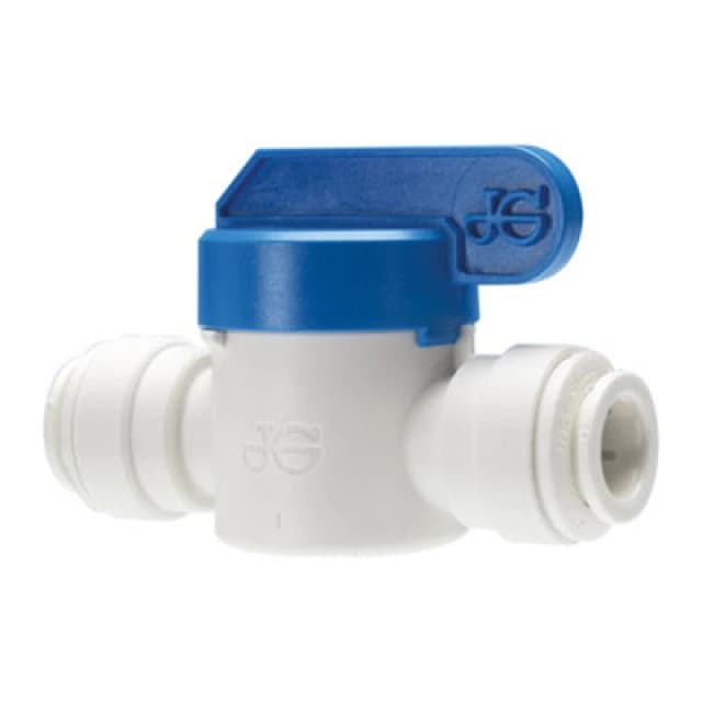 JG Speedfit John Guest Speedfit 1/4" X 1/4" Push Fit Shut Off Valve