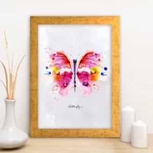 AC741691777 Multicolor Decorative Framed MDF Painting