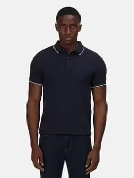 Regatta Tadeot Polo Shirt - Navy Size M Men