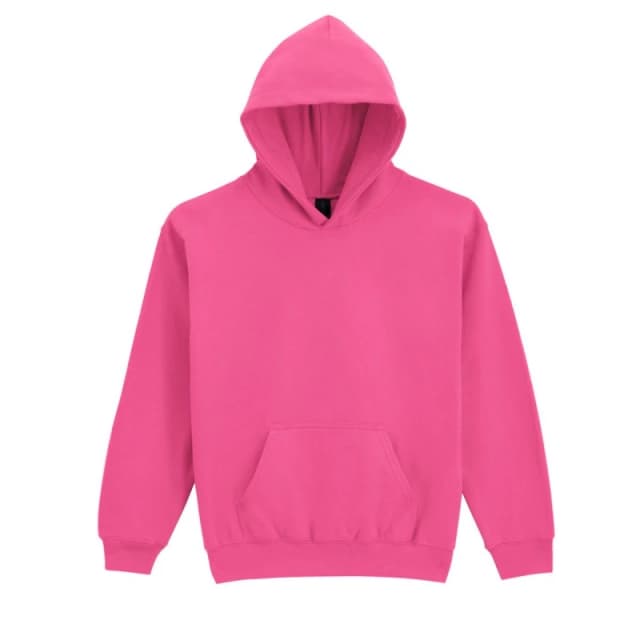 Gildan Soft Touch Midweight Hoodie in Pink Size: Large Pink Unisex L