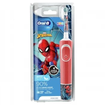 Oral B Spiderman Kids Extra Soft Electric Toothbrush