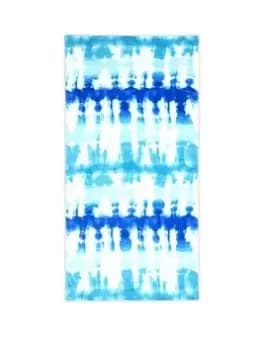Pineapple Elephant Tie Dye Beach Towel