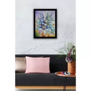 SC0017 Multicolor Decorative Framed MDF Painting