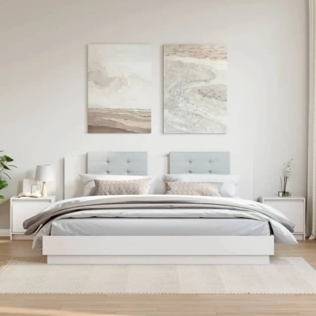 VIDAXL Bedside Cabinets 2 pcs White 40x30.5x40cm Solid Pinewood Vidaxl 8720286608166