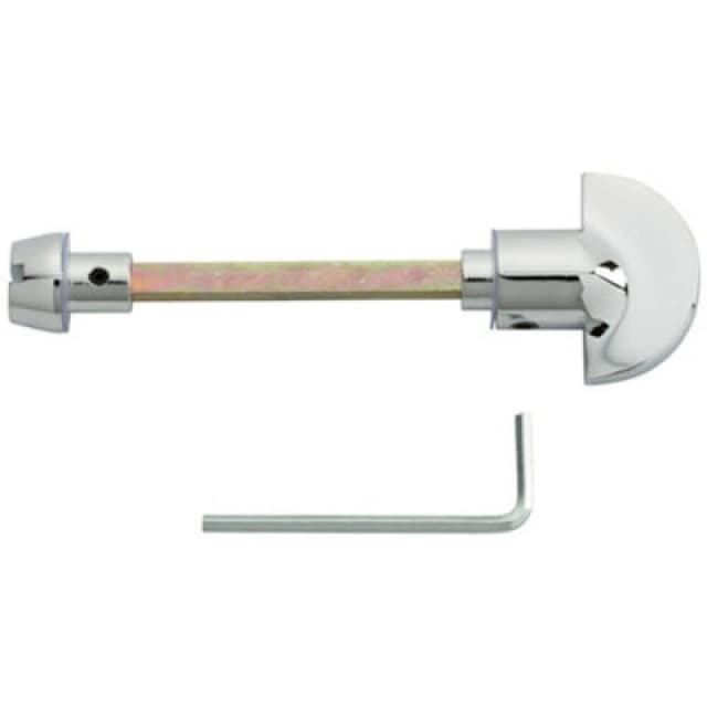 Loops Spare Slim Thumbturn Lock and Release Handle 80mm Spindle Polished Chrome Multi unisex
