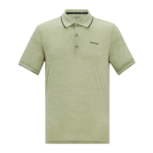 Regatta Mens Remex Active Polo Shirt in Light Khaki Size: Medium Light Khaki Male M