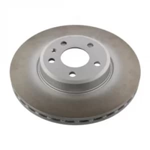 Pair of Brake Discs 36232 by Febi Bilstein Front Axle