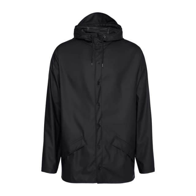 Rains Waterproof Jacket Black 01 unisex X Small