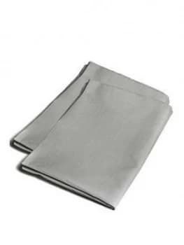 Serene Plain Dye Housewife Pillowcase Pair