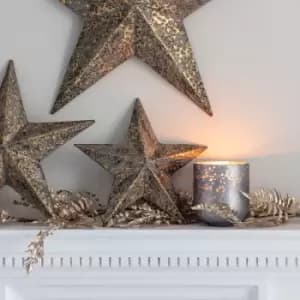 Gallery Interiors Alpha Star Antique Gold / Large