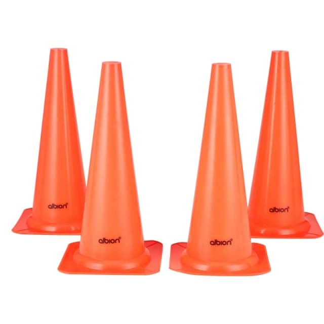 ALBION Training Traffic Cones (Set of 4) Neutral unisex 18in