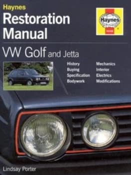 Vw Golf and Jetta by Lindsay Porter Hardback
