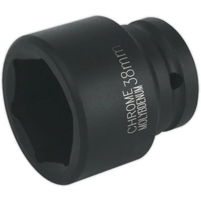 Loops 38mm Forged Impact Socket - 3/4" Sq Drive - Chromoly Impact Wrench Socket Multi