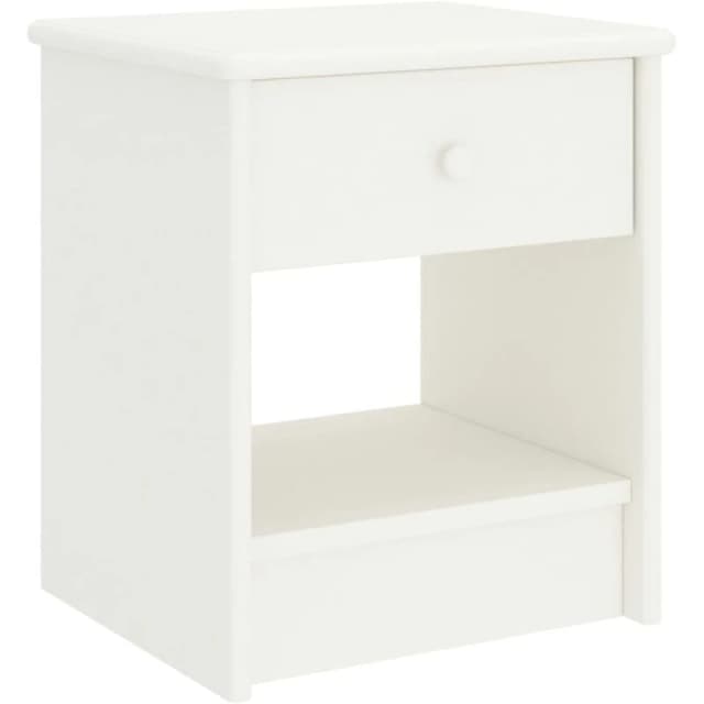 VIDAXL Bedside Cabinet White 35x30x40cm Solid Pinewood Vidaxl 8720286230633