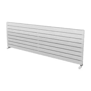 Ximax Vertirad Duplex Satin White Horizontal Designer Panel Radiator, (W)1800mm X (H)595mm