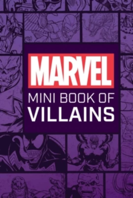 Marvel Comics: Mini Book of Villains Hardback