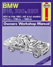 BMW 316, 320 & 320i (4-cyl)(75 - Feb 83) Haynes Repair Manual