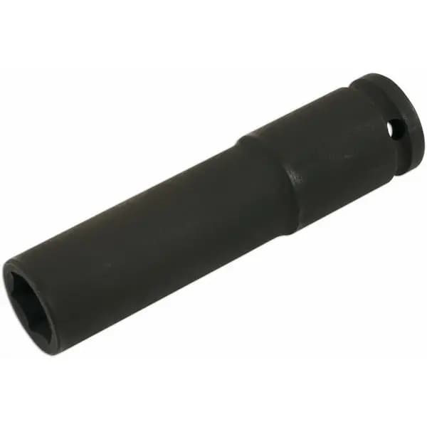 LASER TOOLS 18mm Extra Deep Impact Socket 1/2D Black Phosphate Finish 7766 - Laser Tools 5018341077662
