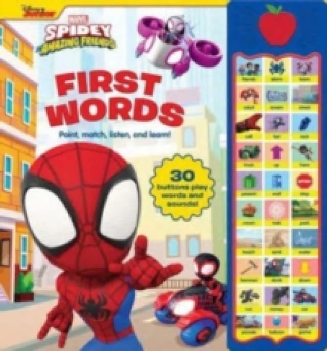 Apple Spidey & His Amazing Friends First Words Hardback