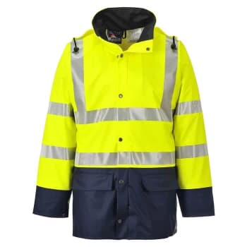 Sealtex Ultra Anti Fungal Hi Vis Jacket Yellow / Navy S
