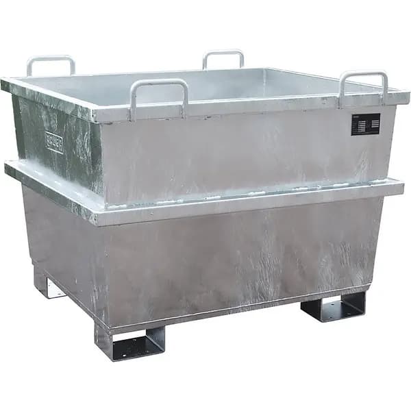 eurokraft pro capacity 0.75 m³, capacity 0.75 m³, hot dip galvanised, 2+ items