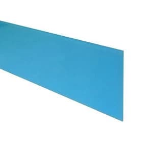 6mm Splashwall Ocean Bevelled Glass Upstand (L)0.6m