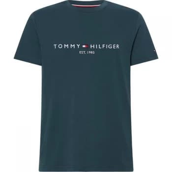 Tommy Hilfiger Logo T Shirt - Mysitc Lake CUB