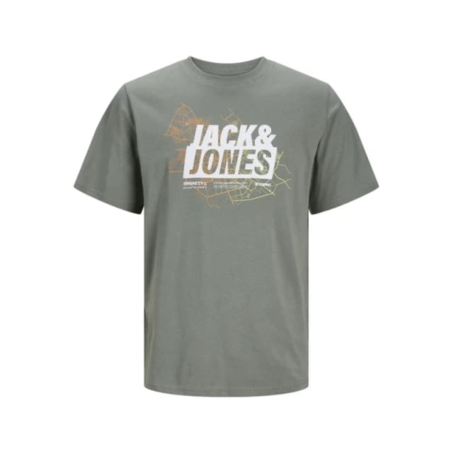 jack & jones T-Shirt Jack & Jones Map Logo Vert Male L
