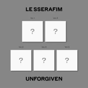 LE SSERAFIM Unforgiven (Compact Vers.) CD multicolor