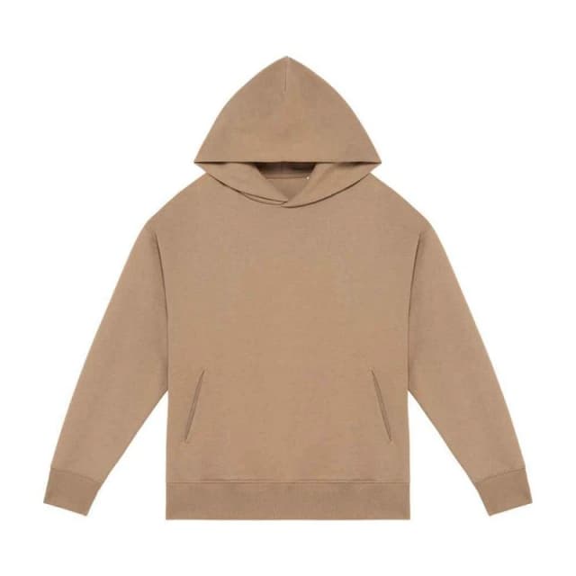 Native Spirit Mens Oversized Hoodie in Brown Size: XS Brown Male XS