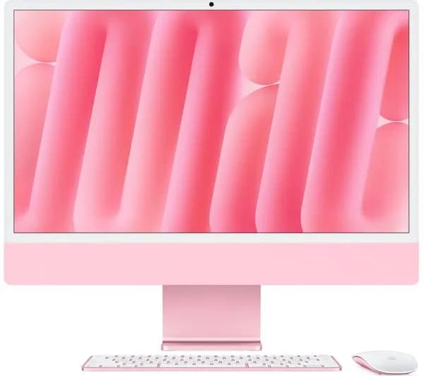 APPLE iMac 4.5K 24" (2024) - M4, 512GB SSD, Pink 195949598371