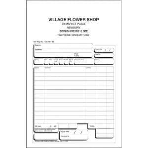 Rexel Scribe 654 Counter Sales Receipt 3 Part Refill Pack of 75 71301