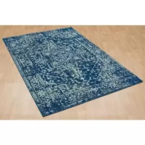 Asiatic - Nova NV11 Navy 160cm x 230cm Rectangle - Blue and Navy