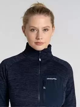 Craghoppers Trina Half Zip Fleece Jacket - Navy, Size 10, Women