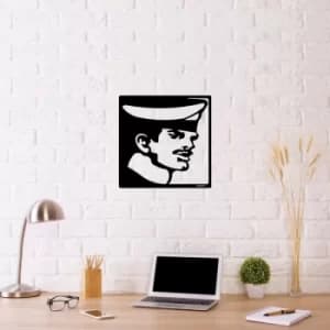Tom Of Finland Sailor 2 Black Decorative Metal Wall Accessory